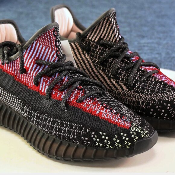Mens Yeezy Yechiel Refletive Boost V2 Reflective Sneaker -Size 10 with Box main image 8